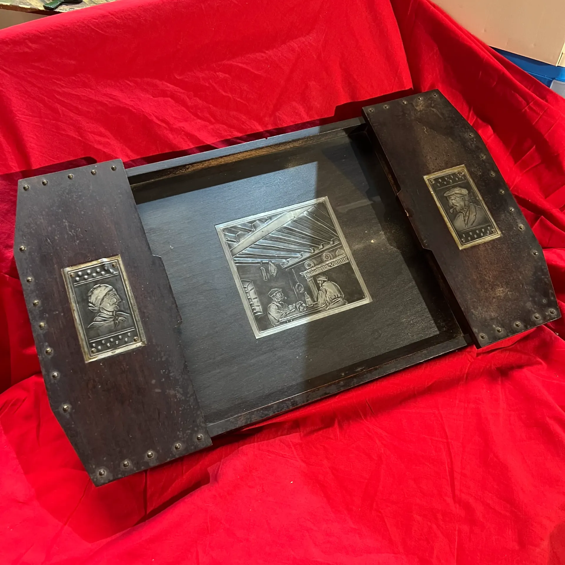 Plateau art de la table vieux métiers