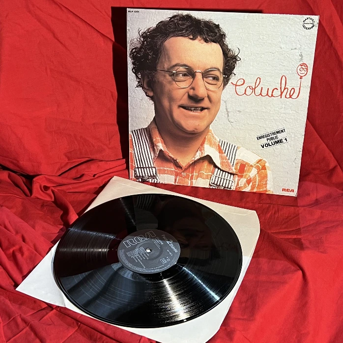 Vinyle 33T Coluche – Enregistrement Public Vol.1