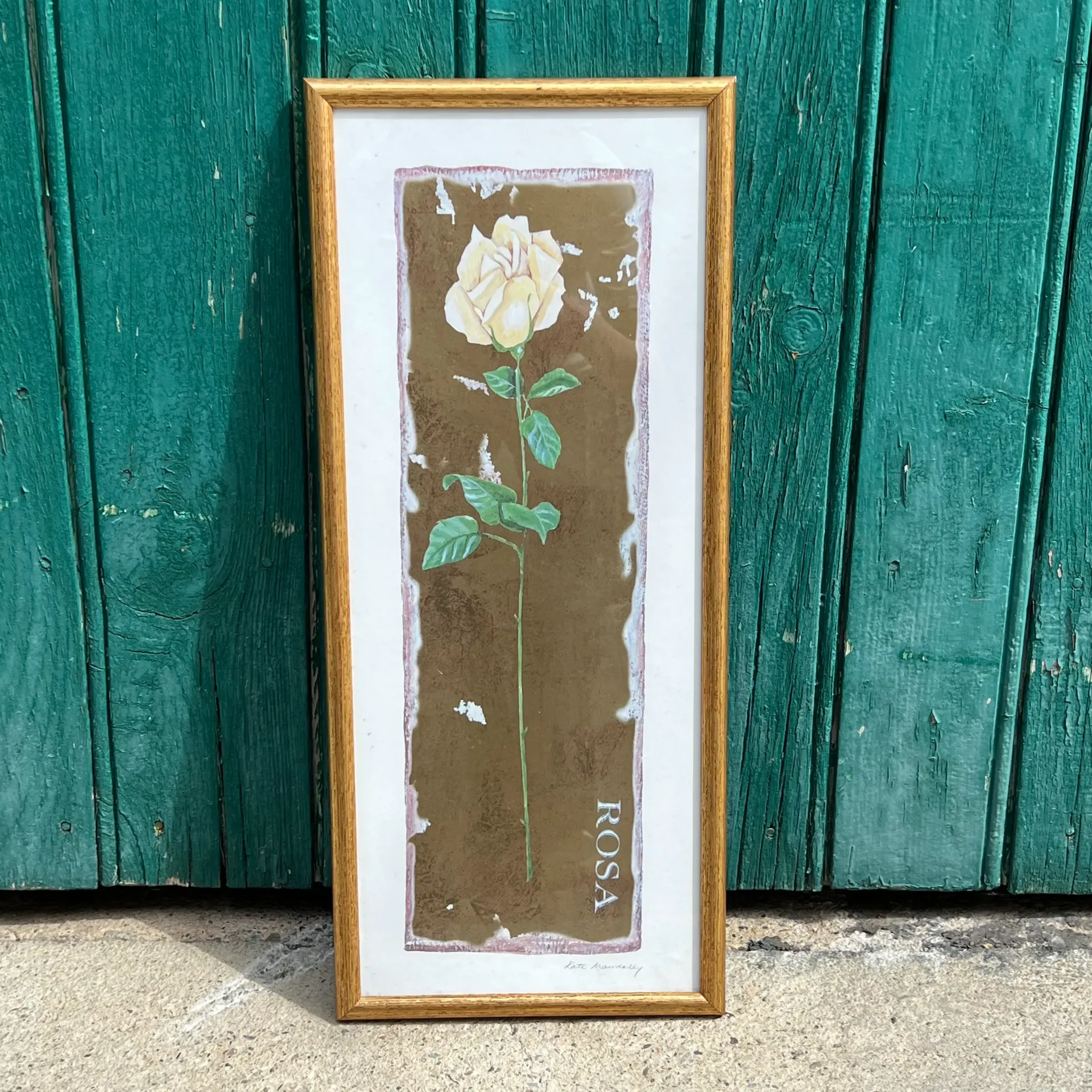 Tableau signé – peinture originale déco murale