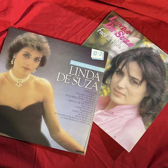 Lot 2 vinyles 33T Linda de Suza
