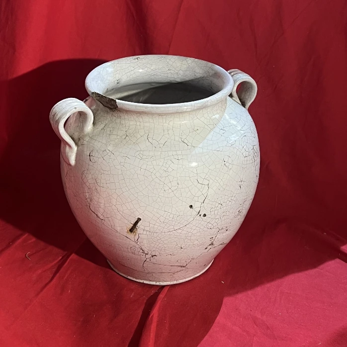 Lot de 2 pots anciens – déco / DIY