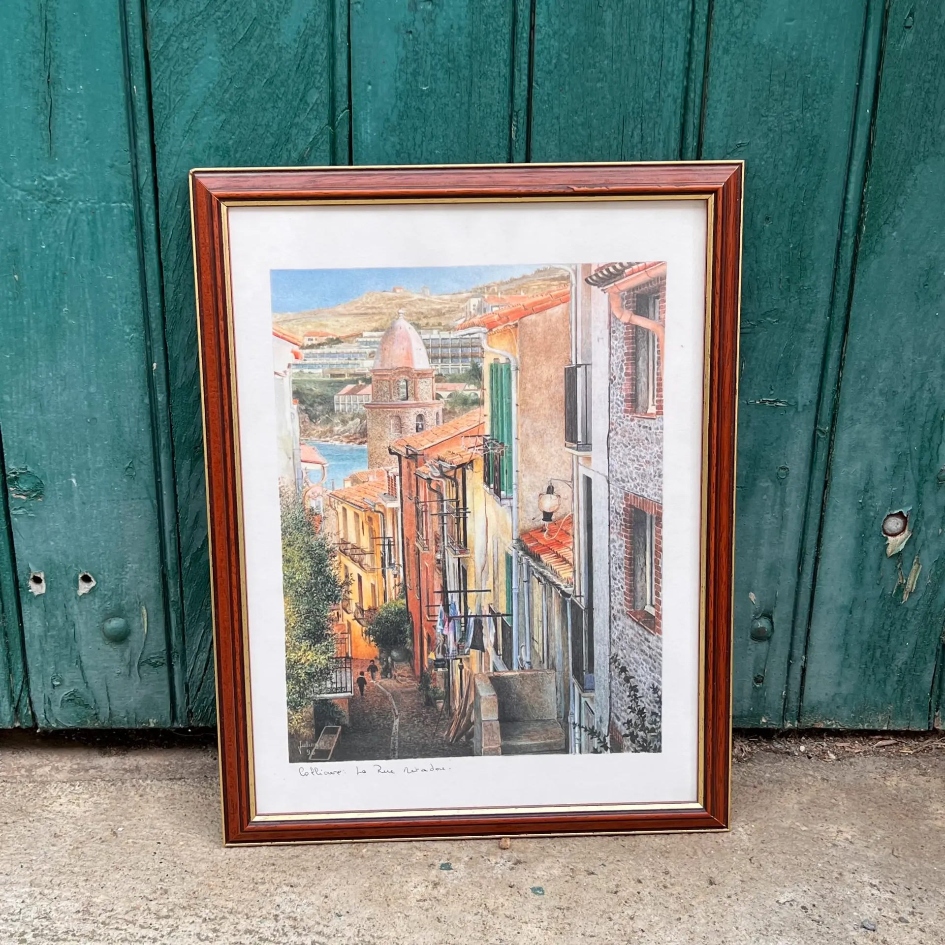 Cadre peinture Collioure