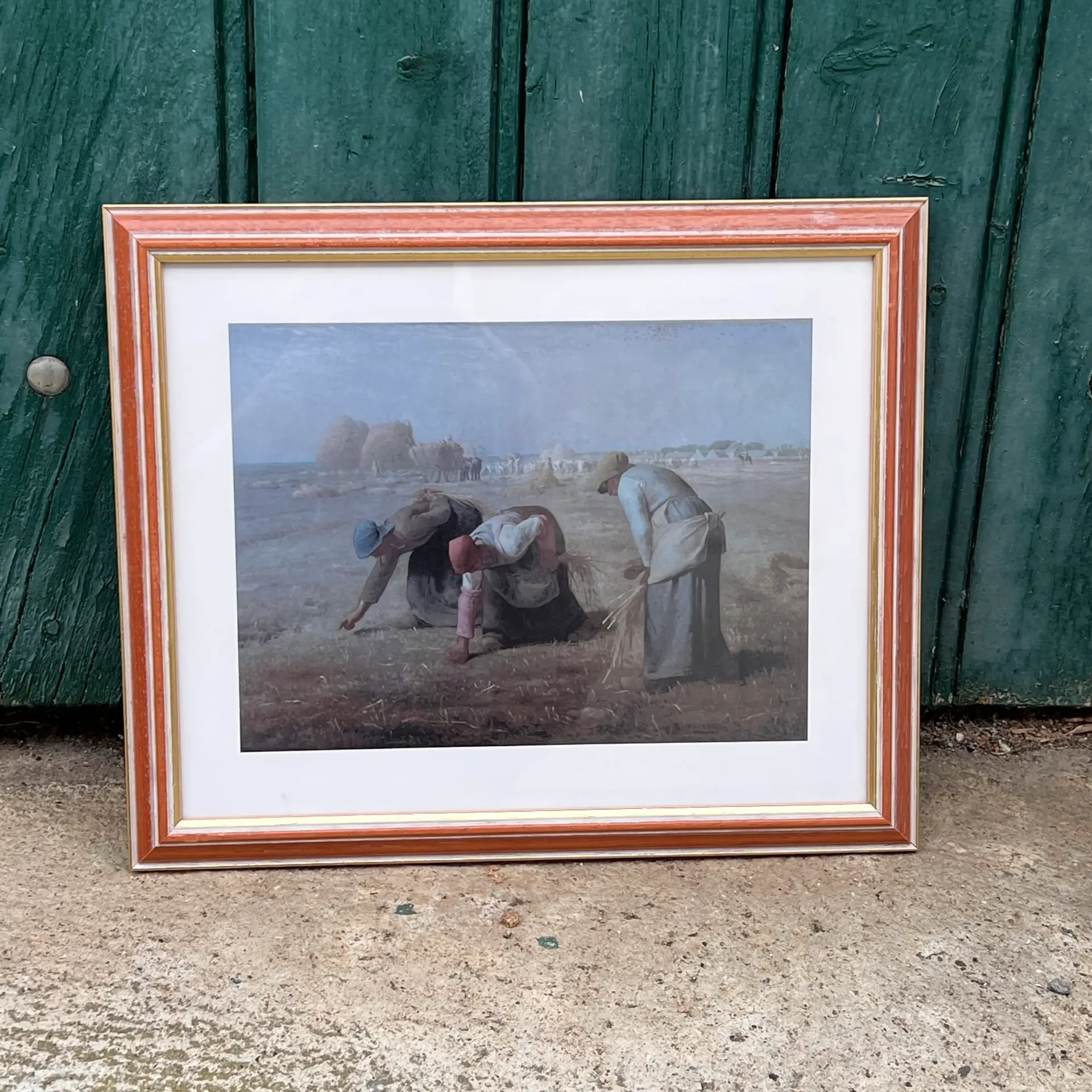 Cadre reproduction Des glaneuses - Jean-François Millet