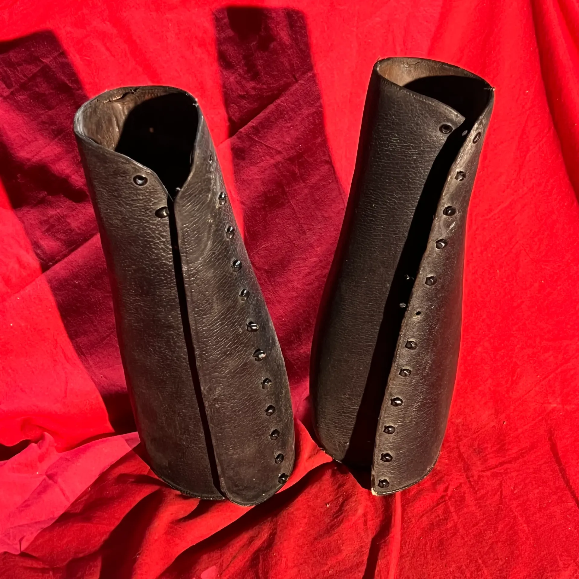 Guêtres en cuir