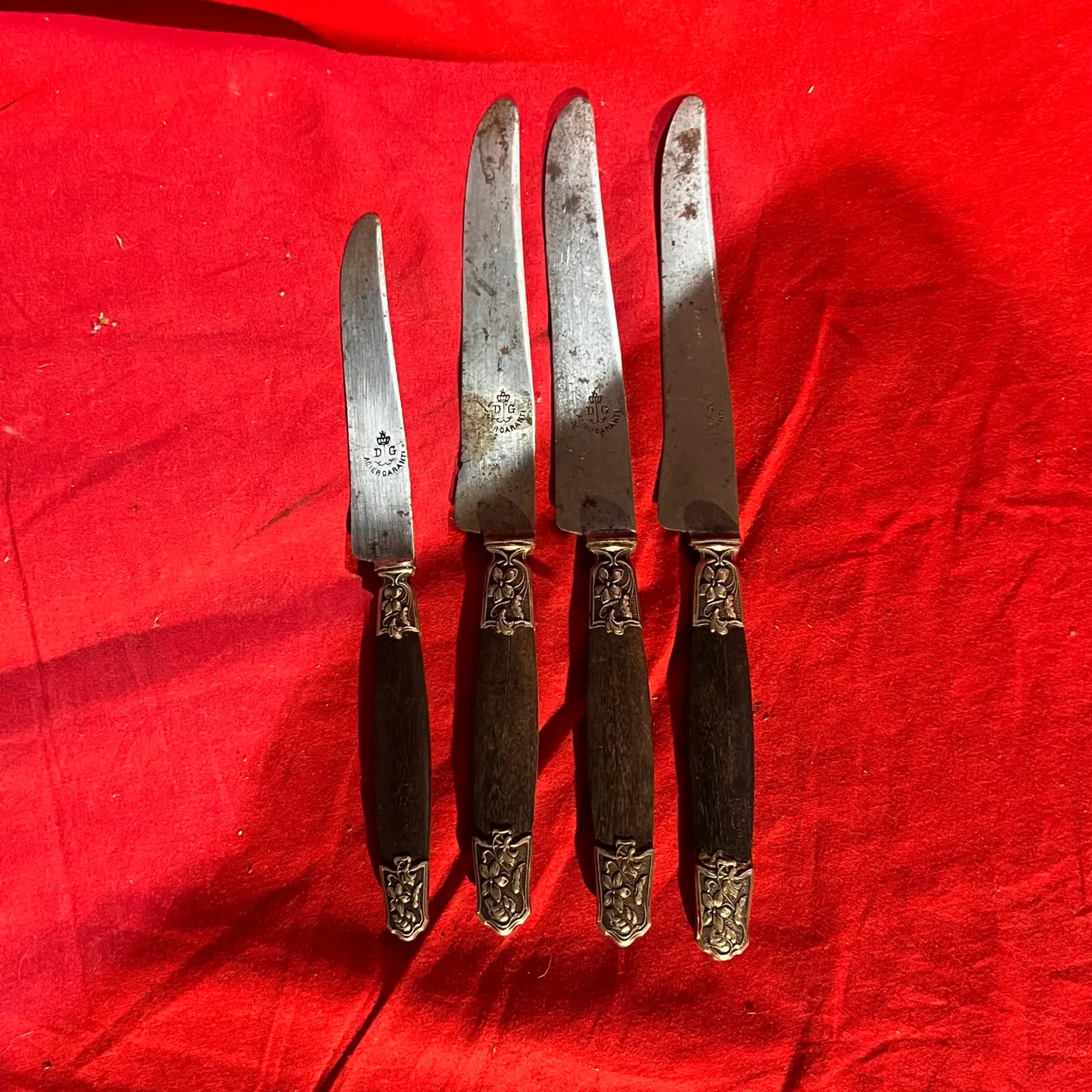 Lot de 4 couteaux DG - Acier Garanti