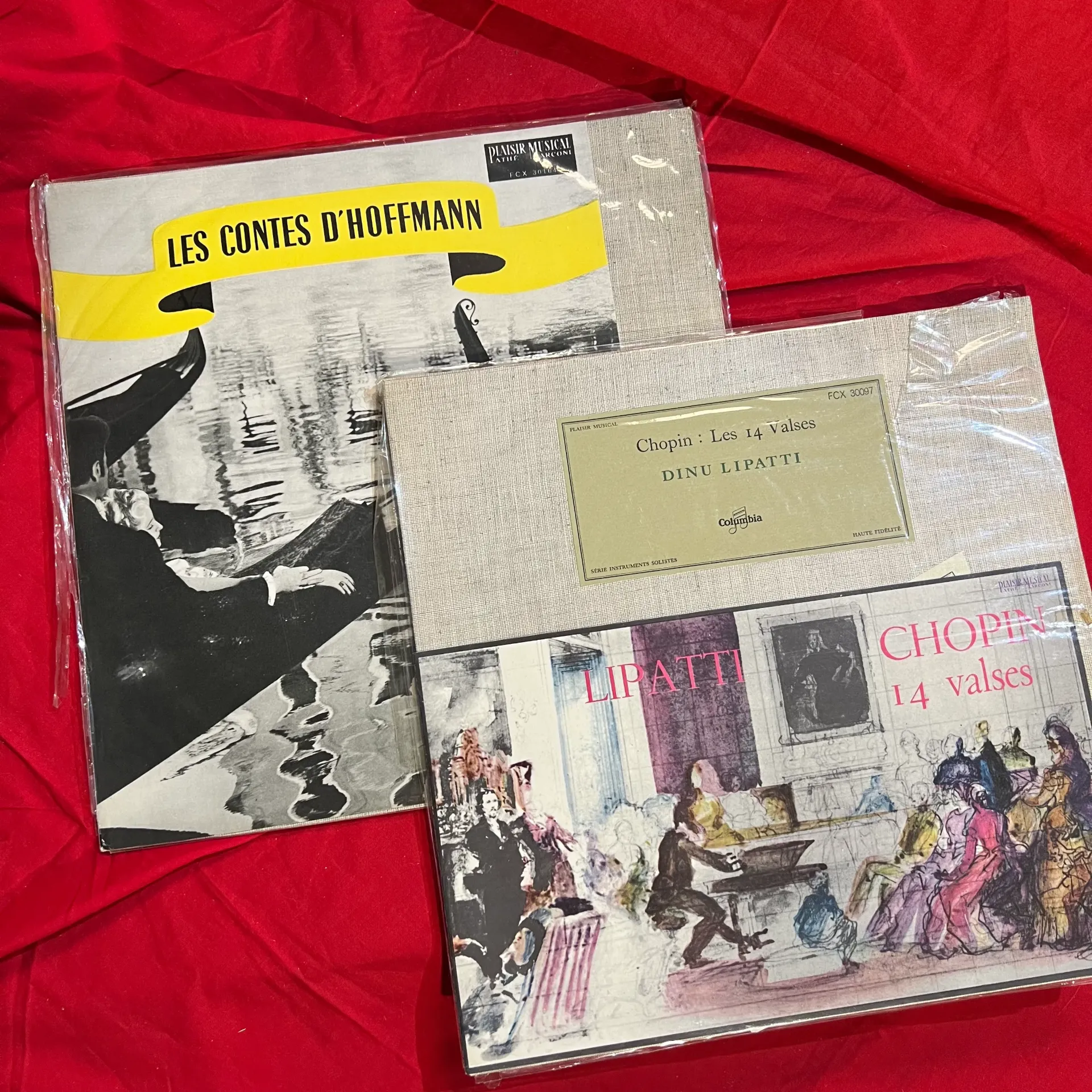 Lot 2 vinyles 33T musique classique