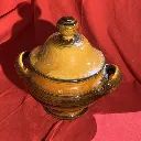 Plat à tajine en céramique vintage
