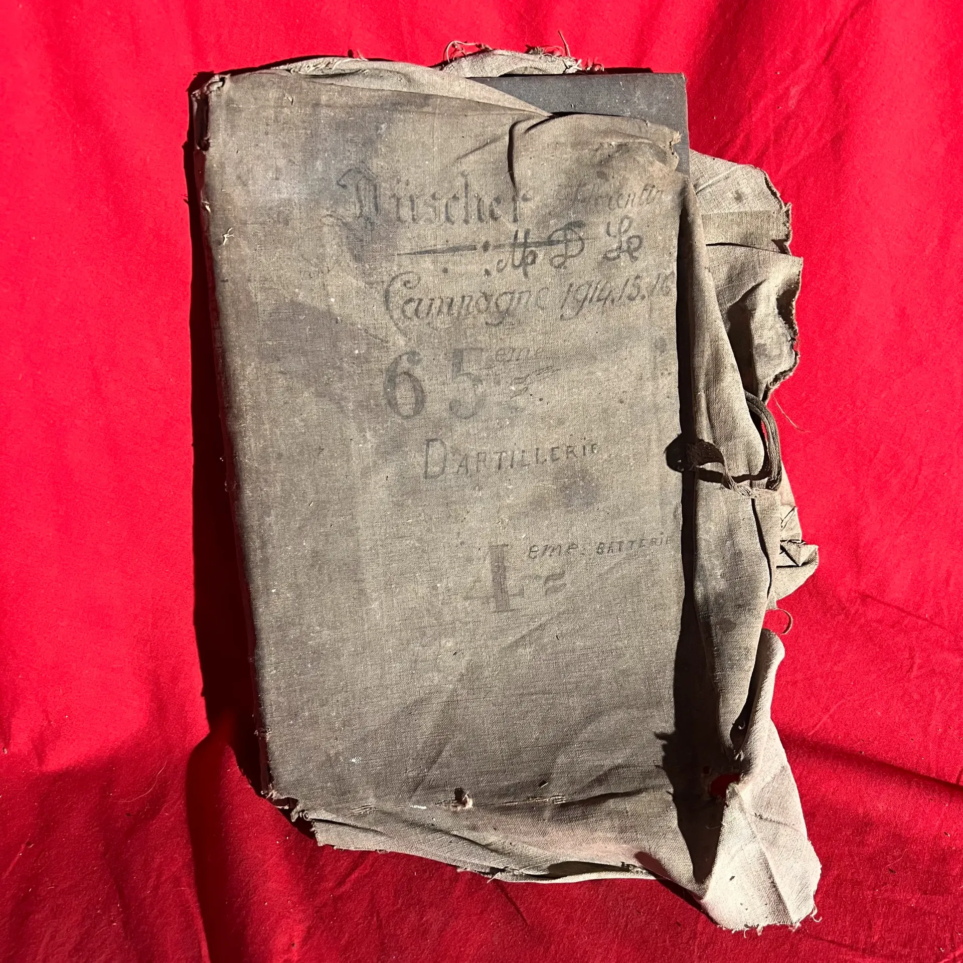 Porte document militaire 1914
