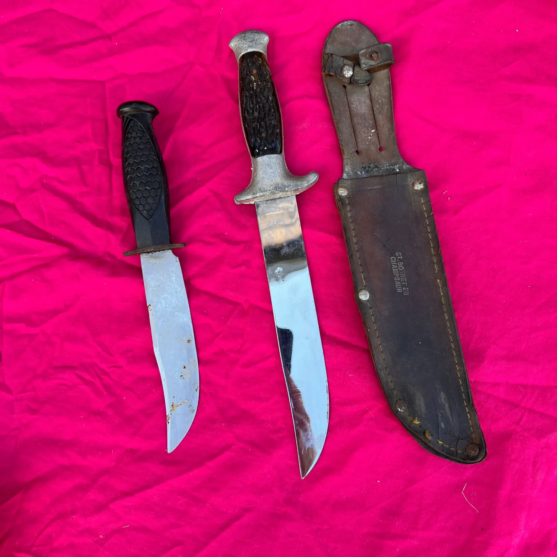Lot de 2 couteaux de scout