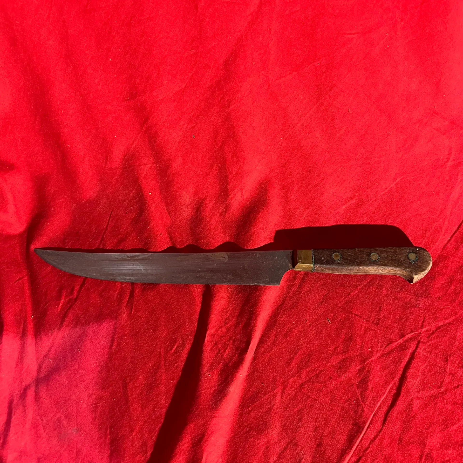 Couteau manche en bois