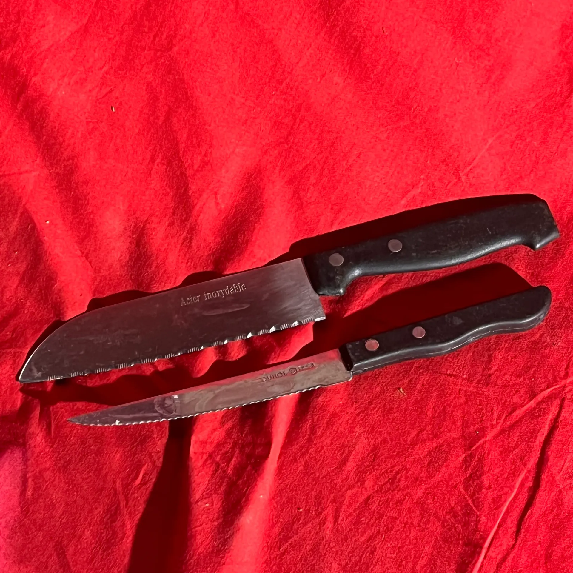 Lot de 2 couteaux de cuisine