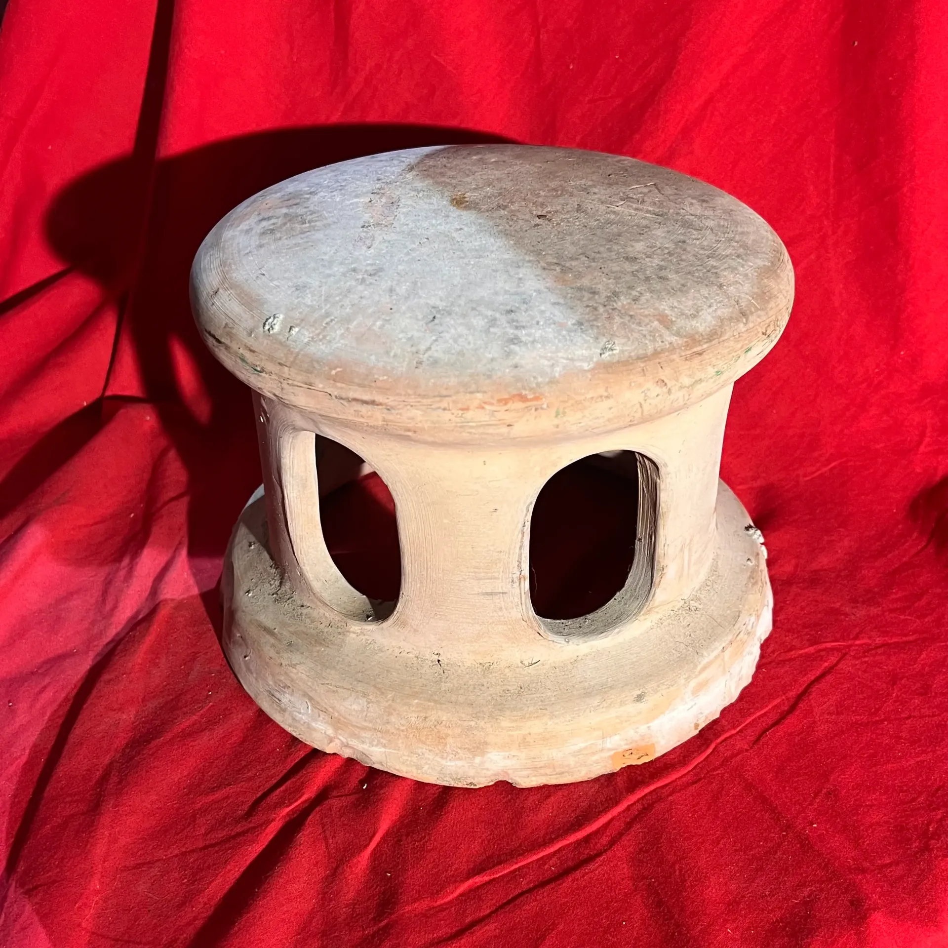 Épi de fettage / chapeau cheminée en terre cuite