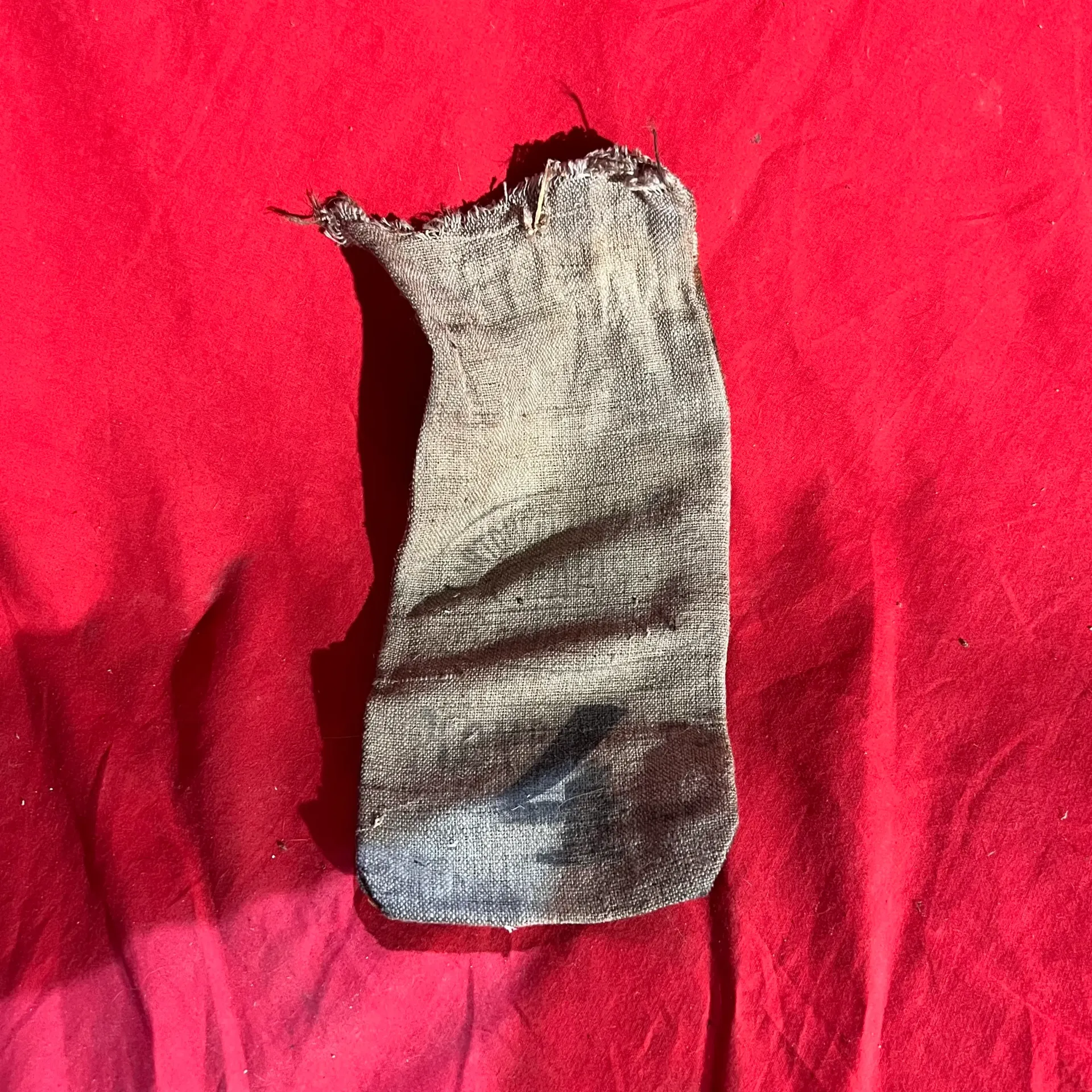 Sac poudre 1914 en jute armée