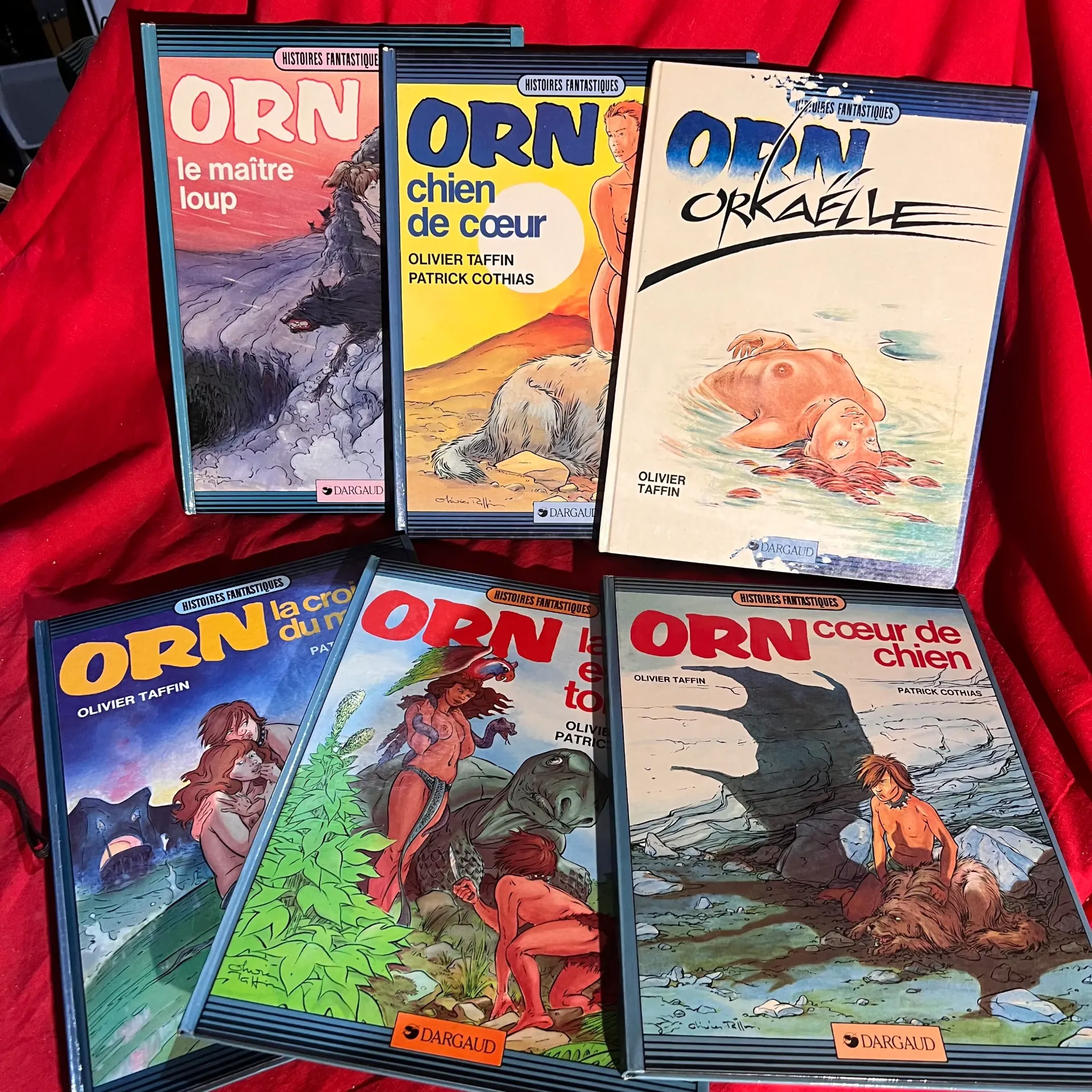 Lot de 6 BD Orn - Histoires Fantastiques - Dargaud