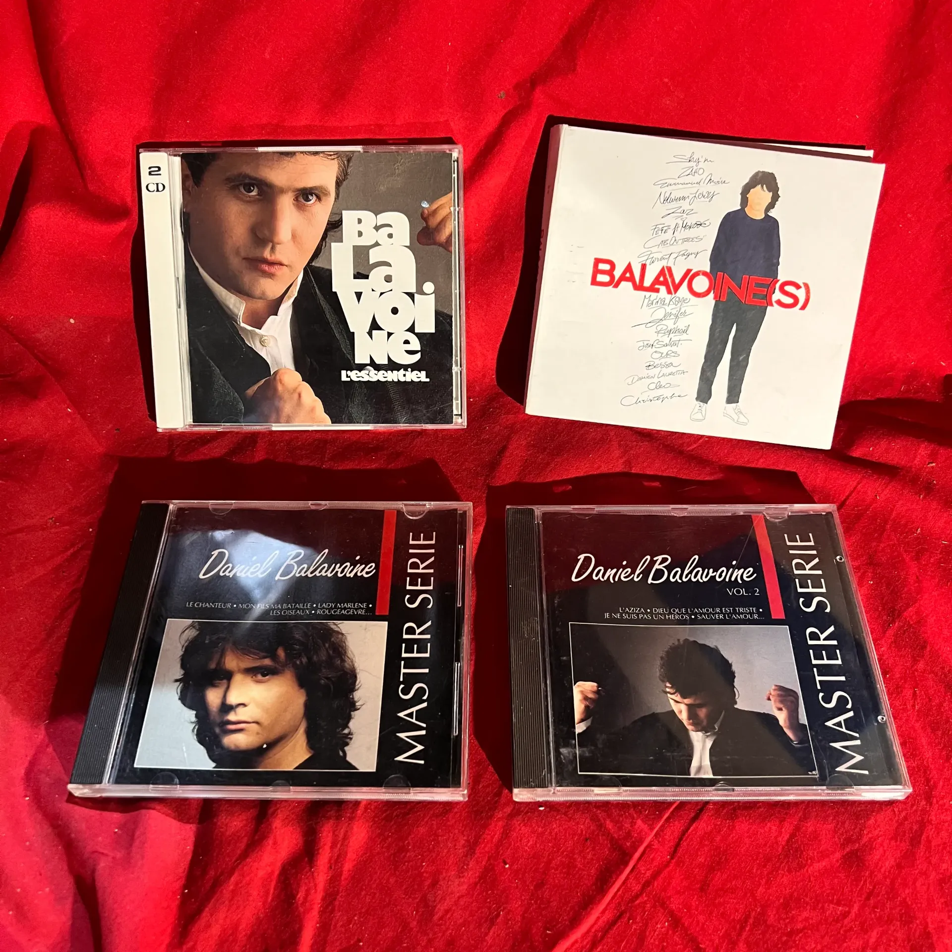 Lot de 4 CD - Daniel Balavoine