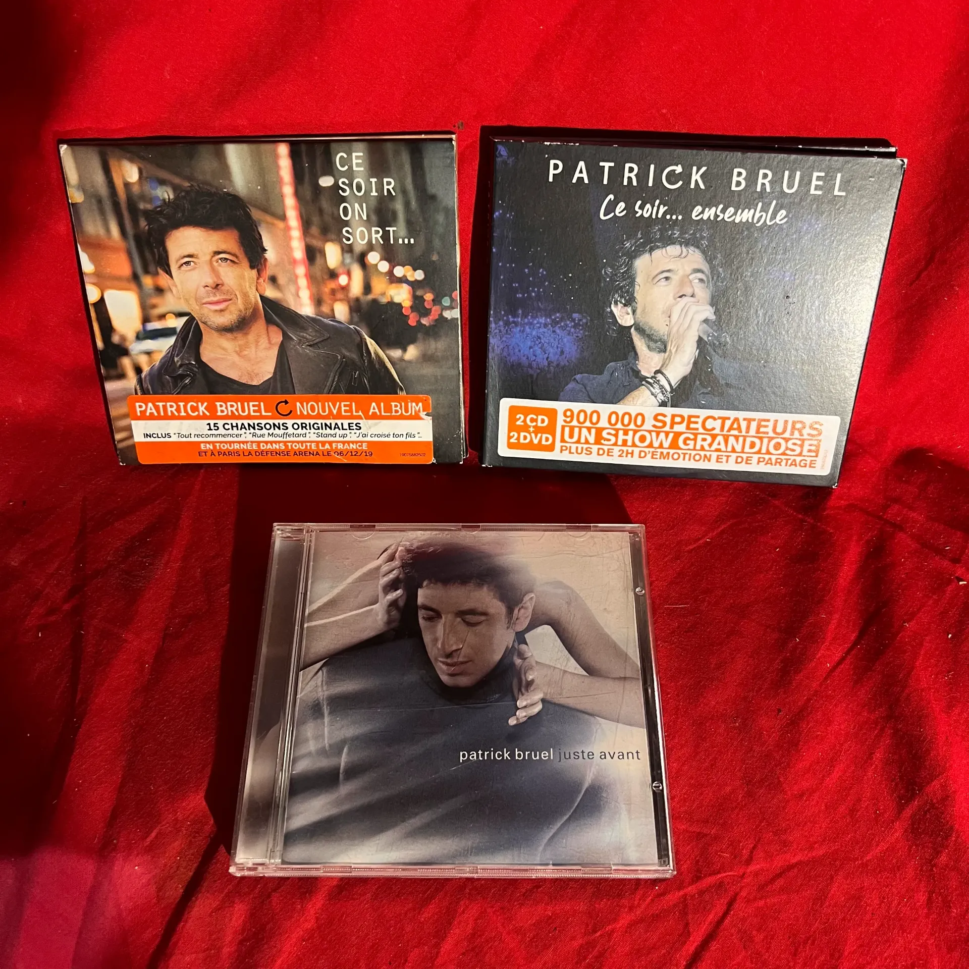 Lot de 3 CD - Patrick Bruel