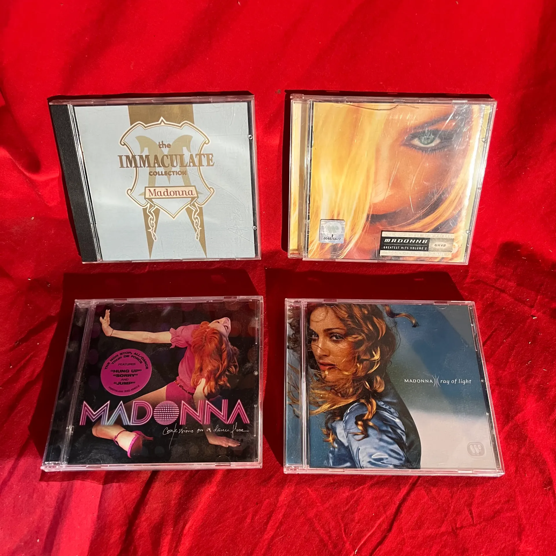 Lot de 4 CD - Madonna
