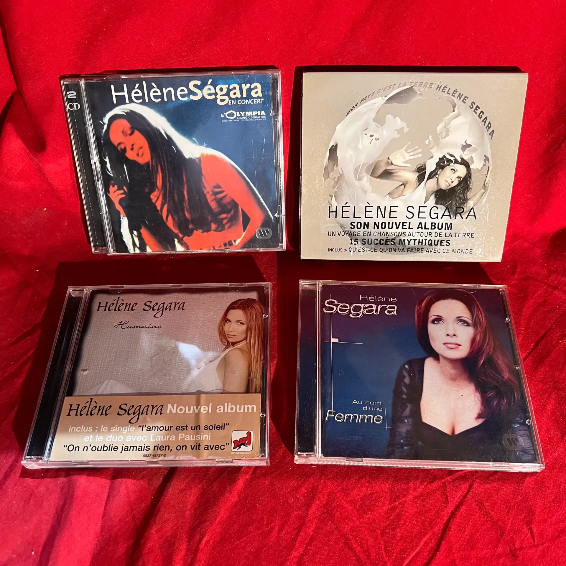 Lot de 4 CD - Hélène Segara