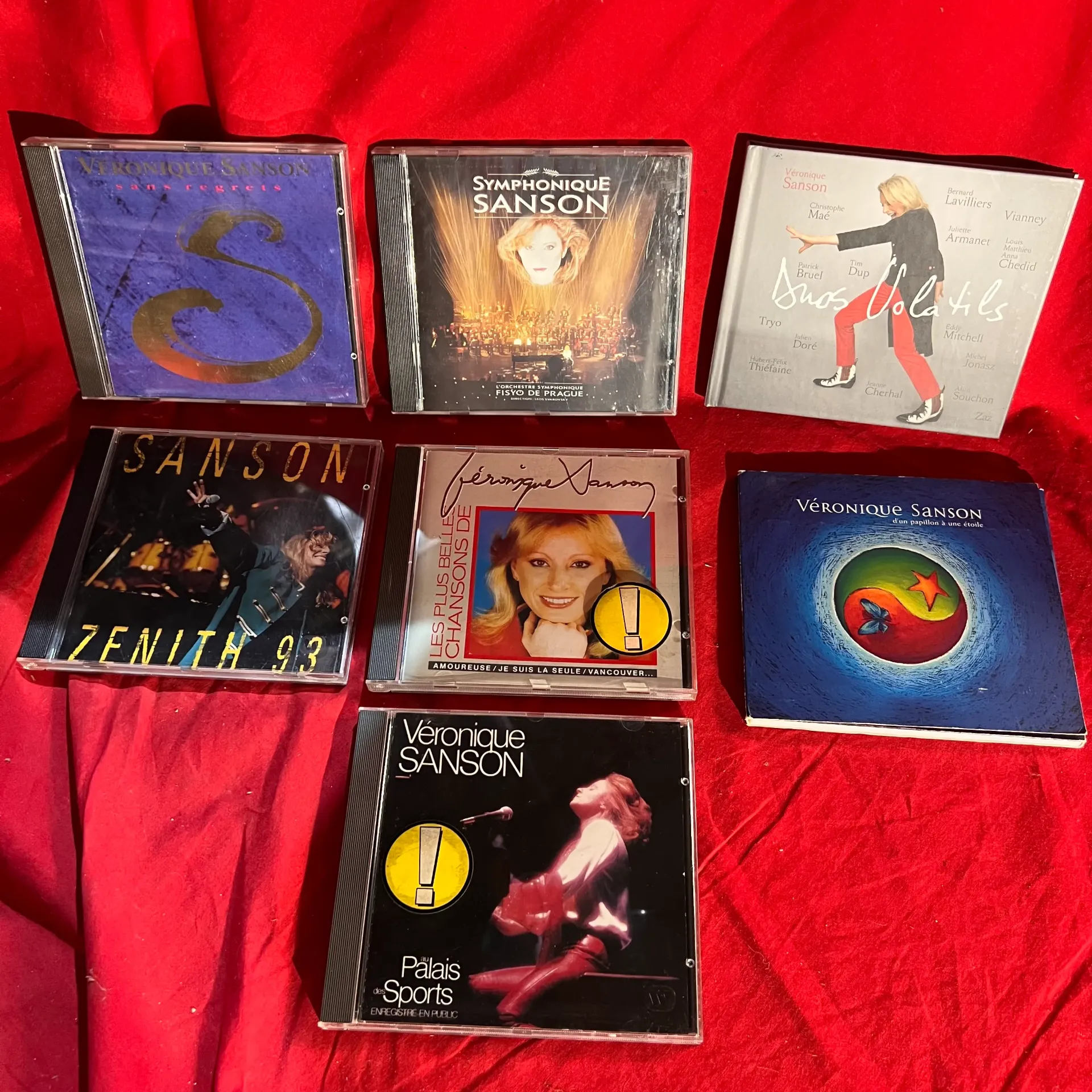 Lot de 7 CD - Véronique Sanson