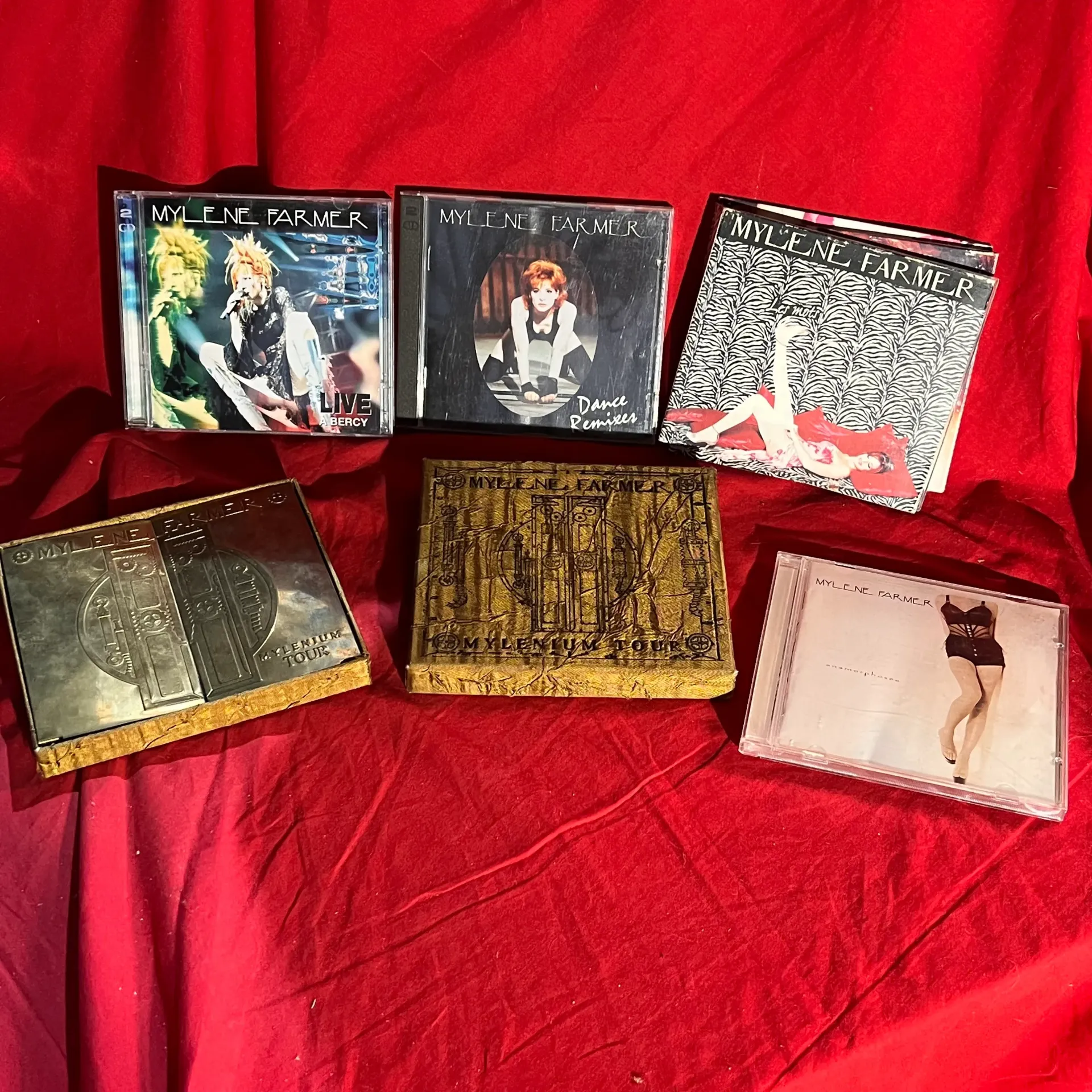 Lot de 5 CD - Mylene Farmer