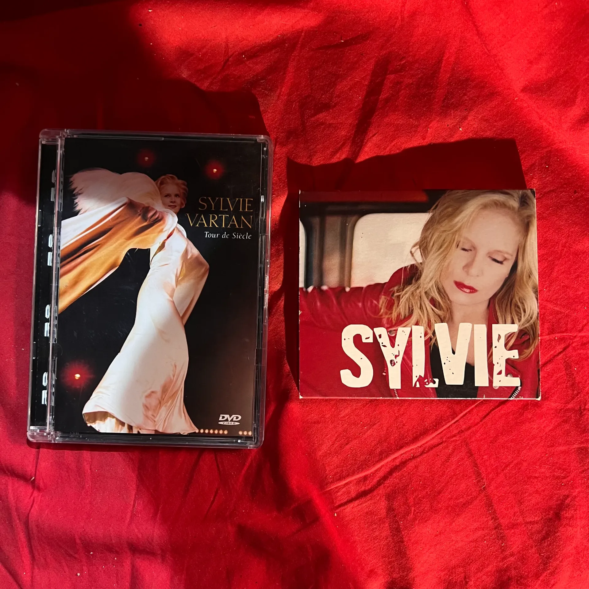 CD et DVD concert de Sylvie Vartan