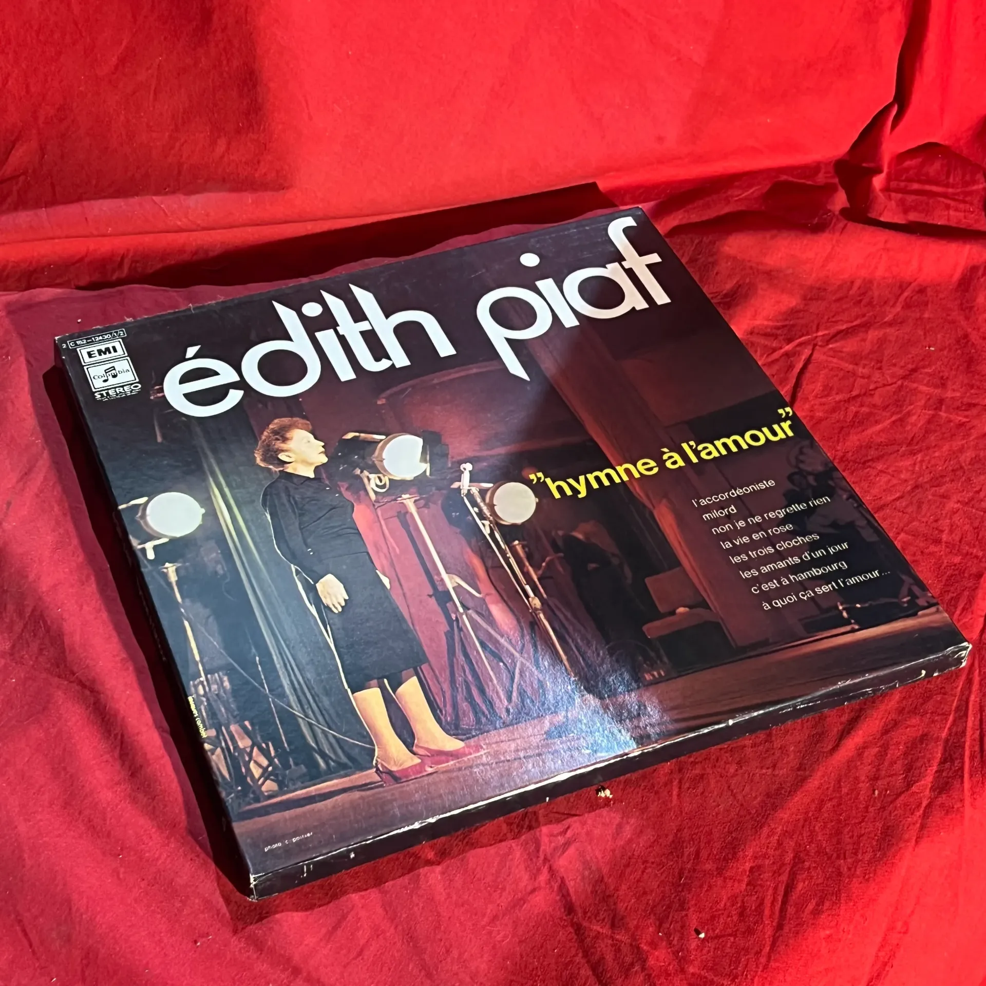 Coffret vinyles Edith Piaf (3 vinyles)