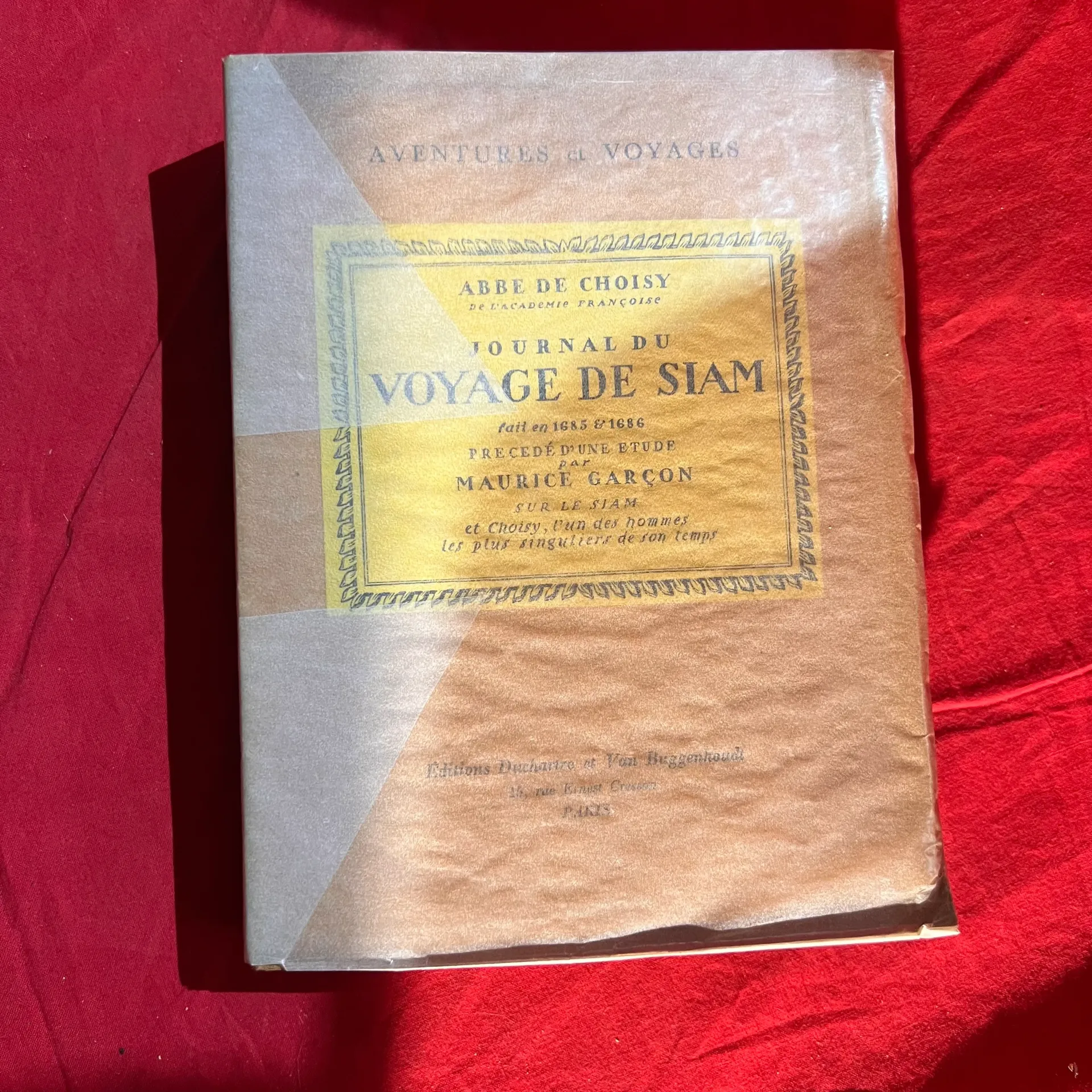 Journal du voyage de Siam (1930)