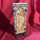 Boite allumettes Mucha métal vintage déco art nouveau