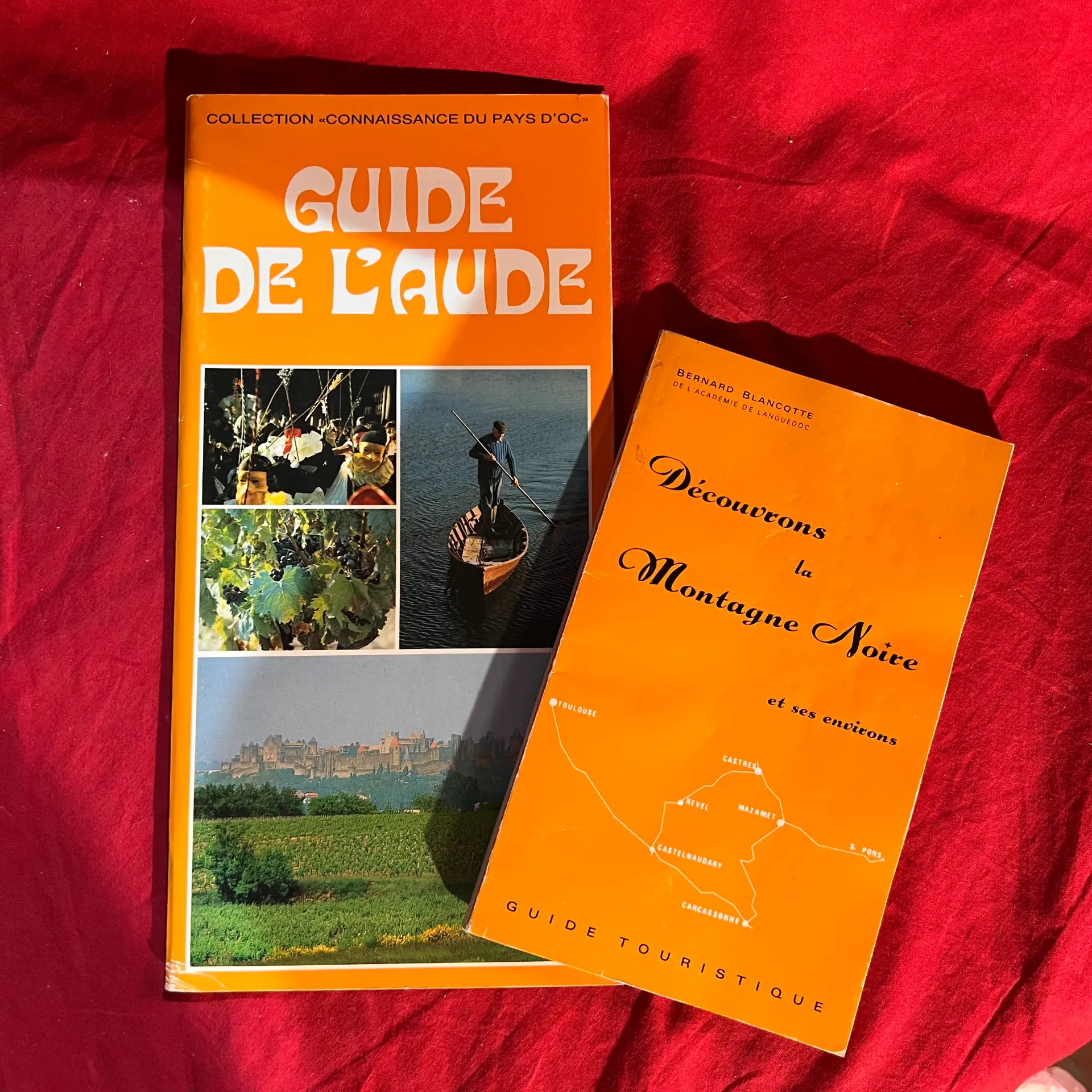 Lot de 2 guides touristiques Aude et Montagne Noire