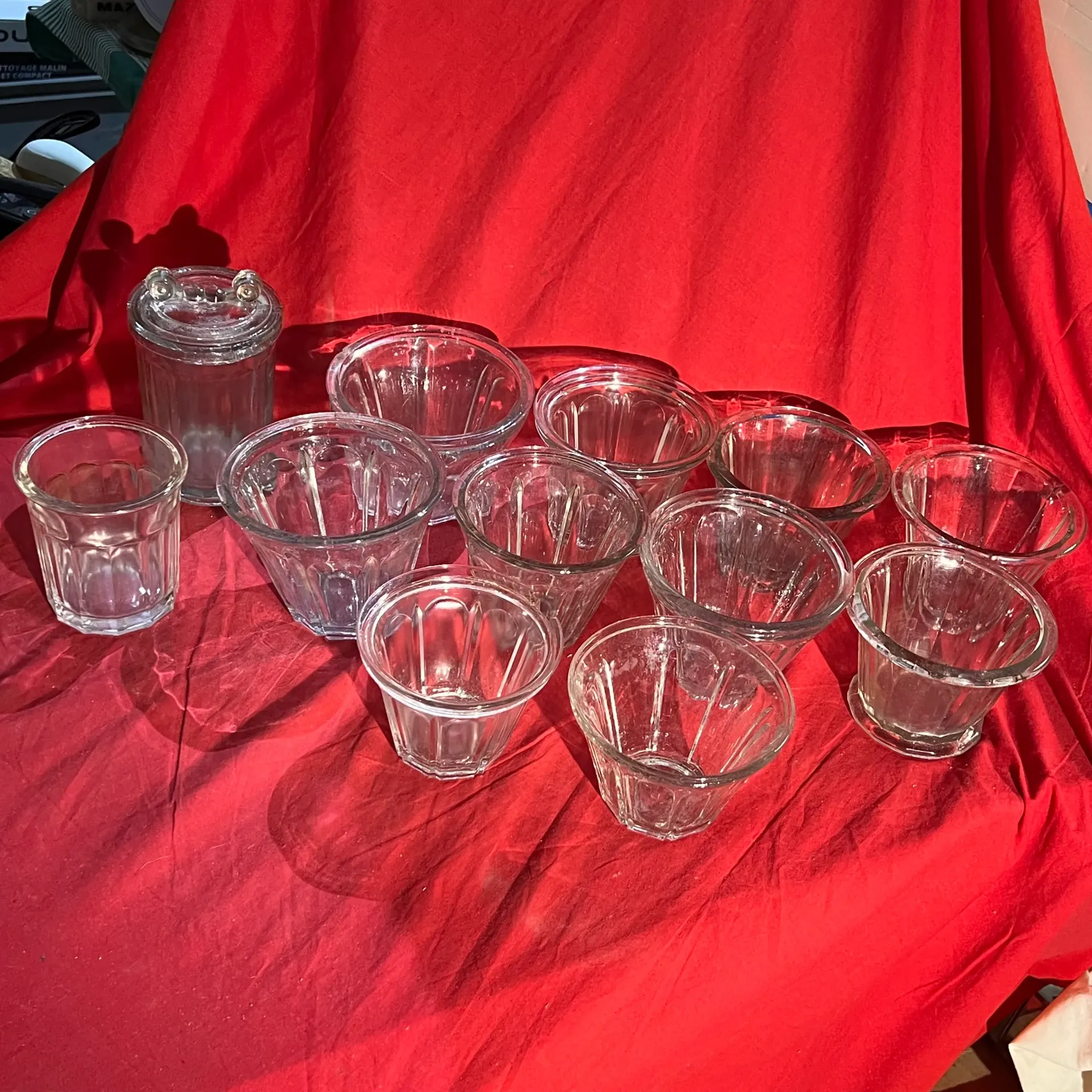 Lot de bocaux en verre (x12)