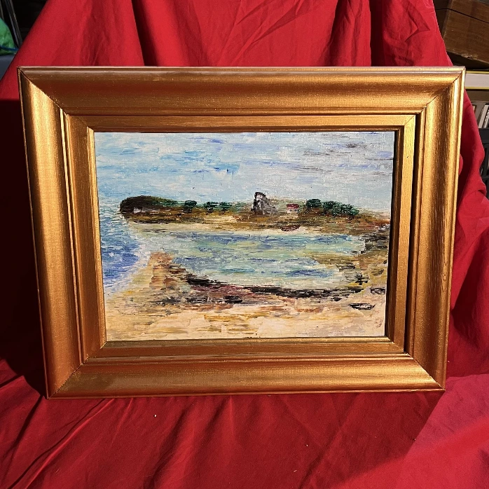 Tableau peinture huile déco murale