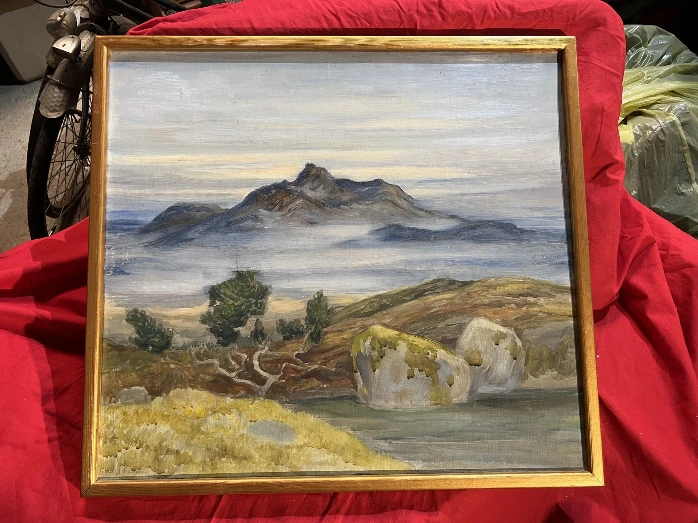 Peinture signée numérotée déco murale