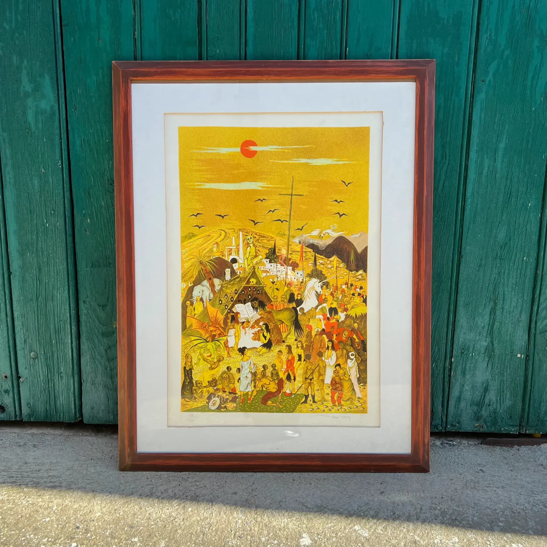 Tableau signé Max Savy – numéroté 59/100