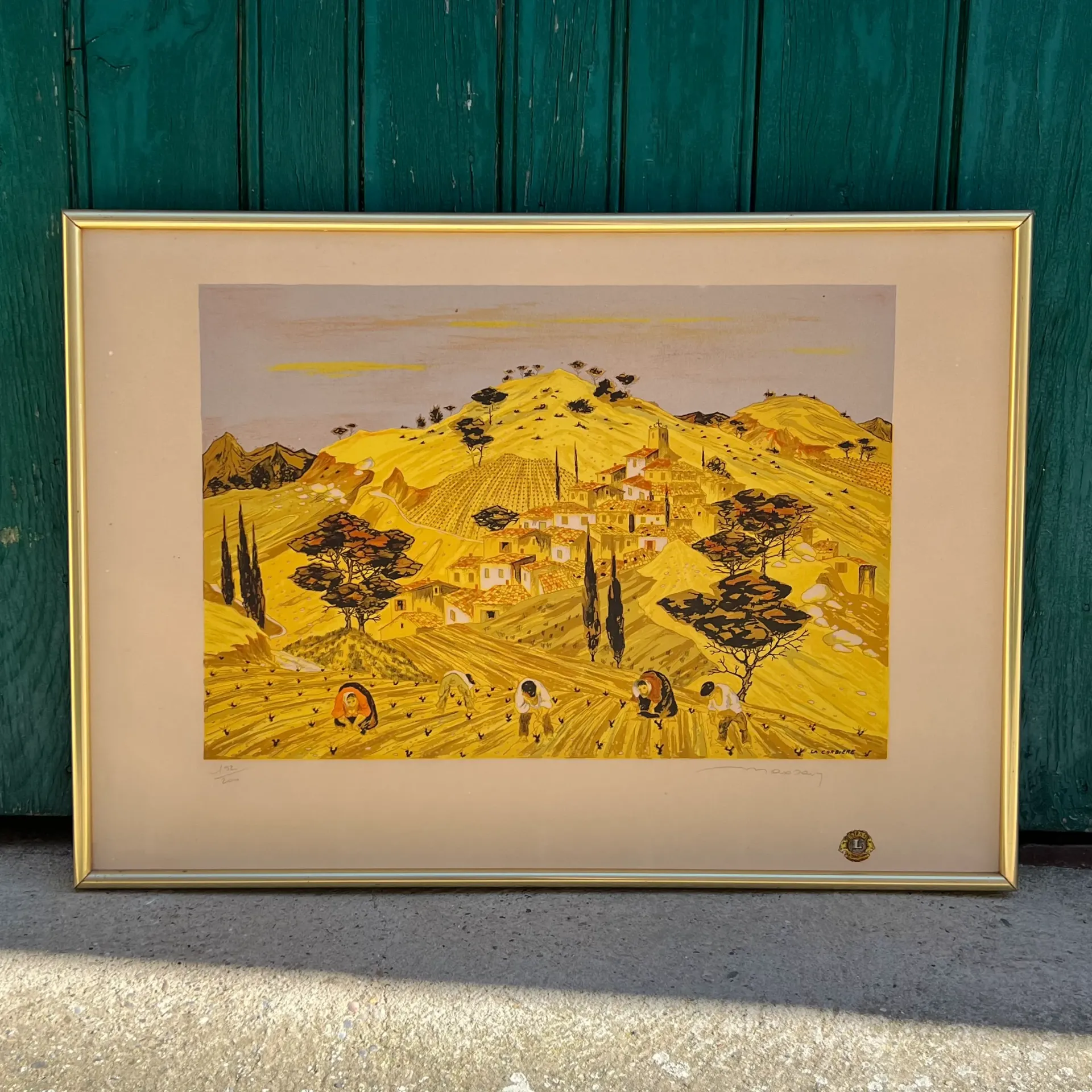 Tableau “La Corbière” signé Max Savy – numéroté