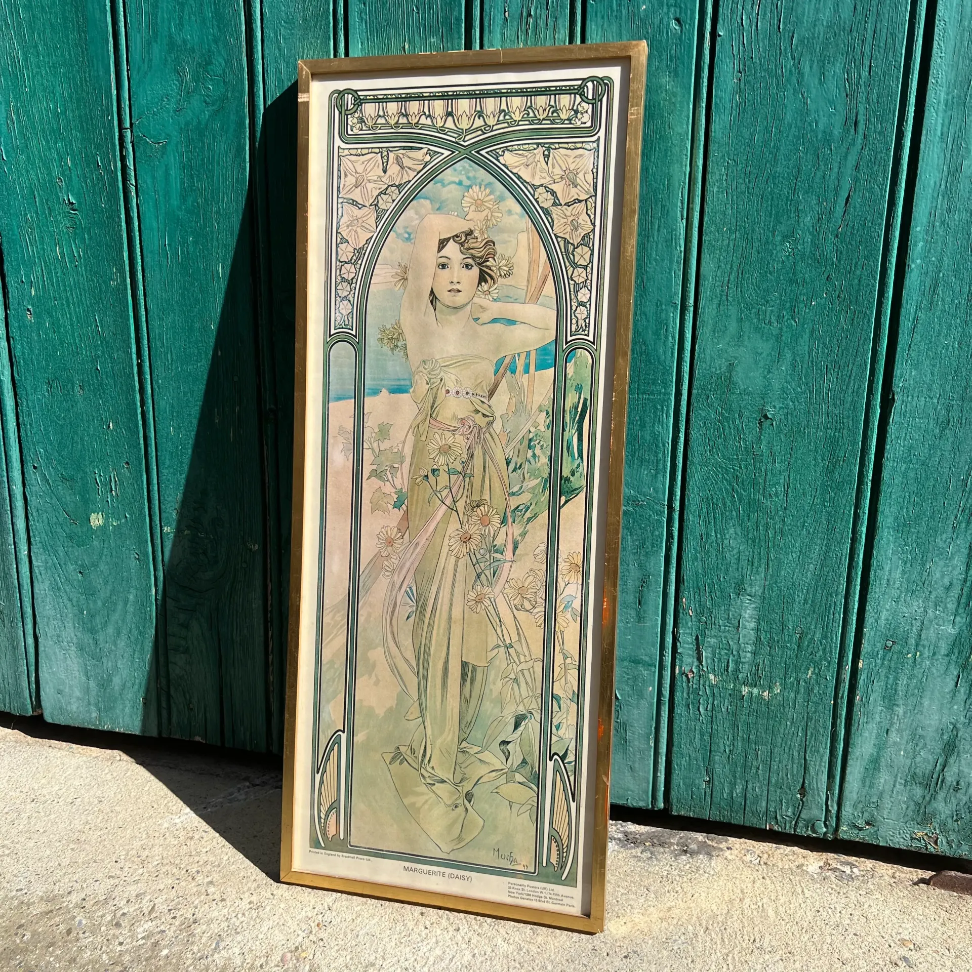 Reproduction Art Nouveau Mucha – Marguerite (Daisy)
