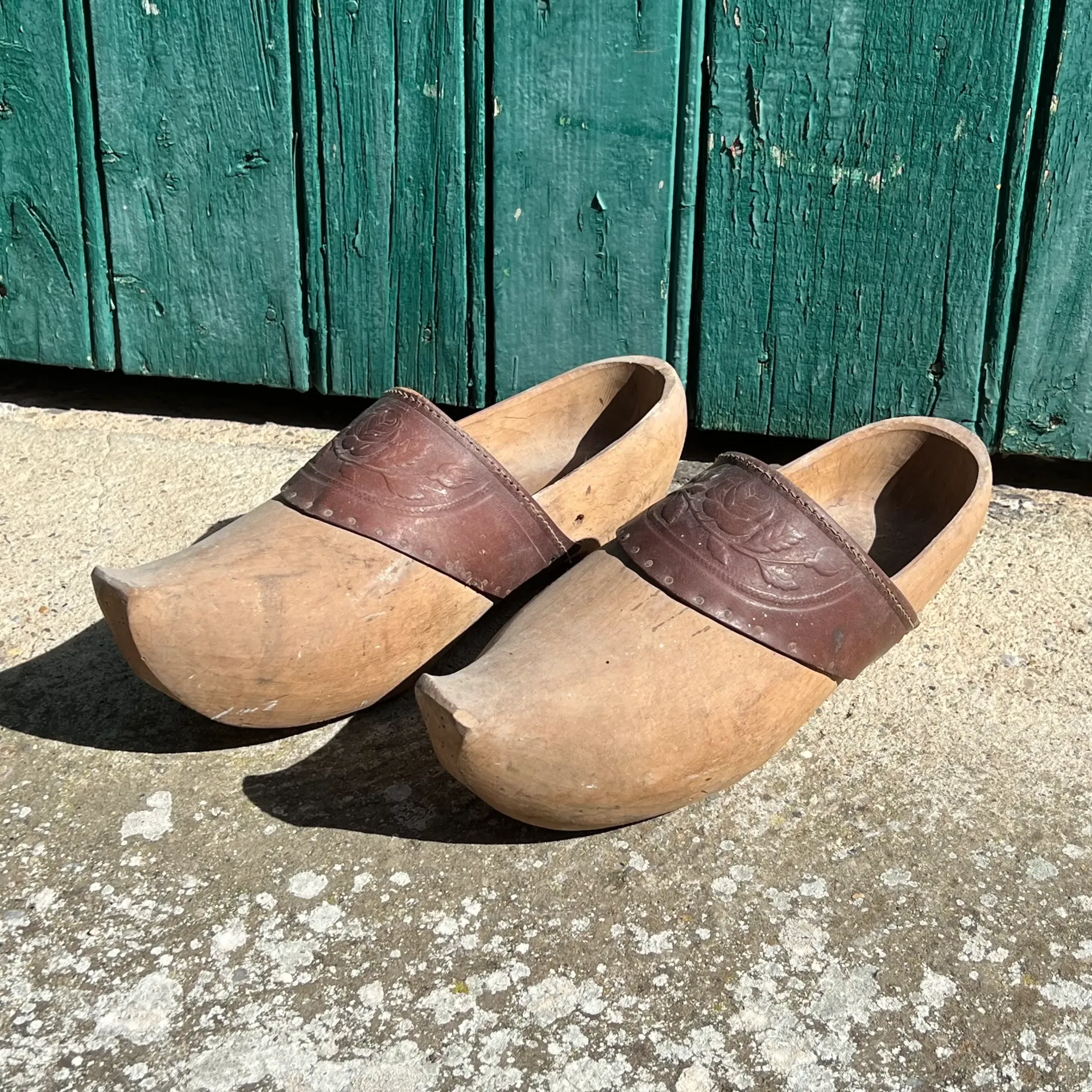 Sabot ancien en bois – déco rustique